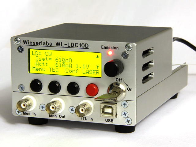 WL-LDC10D 高速激光二极管/SOA/BOA 控制器