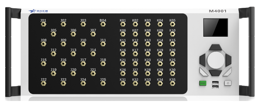 M4001 DC至6/18/26.5/40/50/67GHz 高达25*35端口可定制射频开关矩阵|华兴汇明