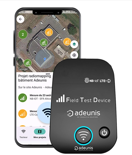  ARF8393AAA NB-IOT/LTE-M微型现场网络质量测试仪|Adeunis