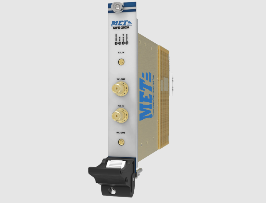 MFE-302A系列 10MHz至8GHz PXIe 2通道 模拟前端板卡|MET美星科技