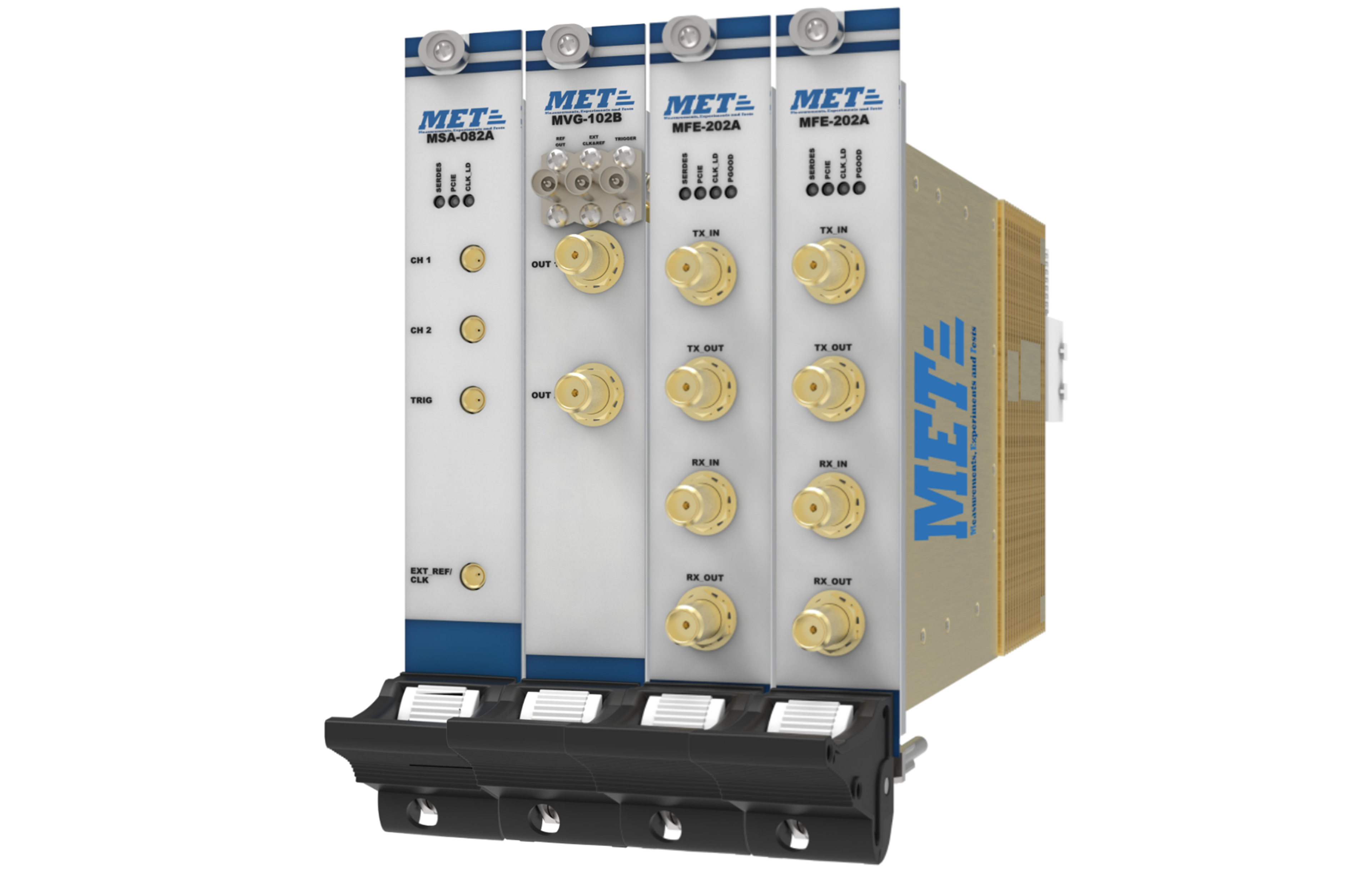 MVT-082A系列  10MHz至8GHz XIe 2通道矢量信号收发器 0.6/1.2/2GHz带宽|MET美星科技
